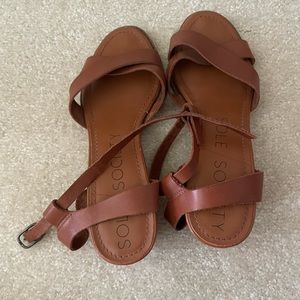Brown Sole Society sandal